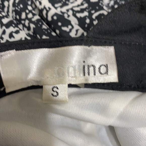 Black and white maxi dress. - Picture 6 of 6